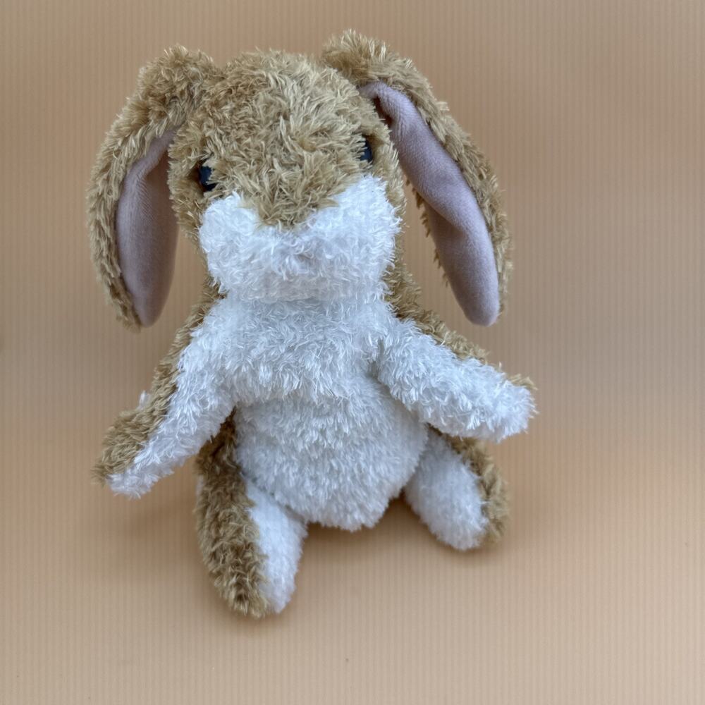 Easter Bunny The Velveteen Rabbit Plush Stuffed Toy Animal Douglas Tan White 7"
